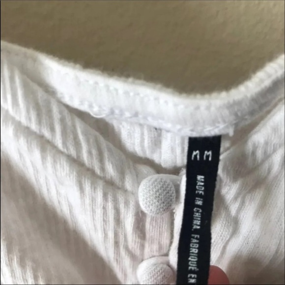 Urban Outfitters Out from Under White Cover Up Romper M - Picture 5 of 8